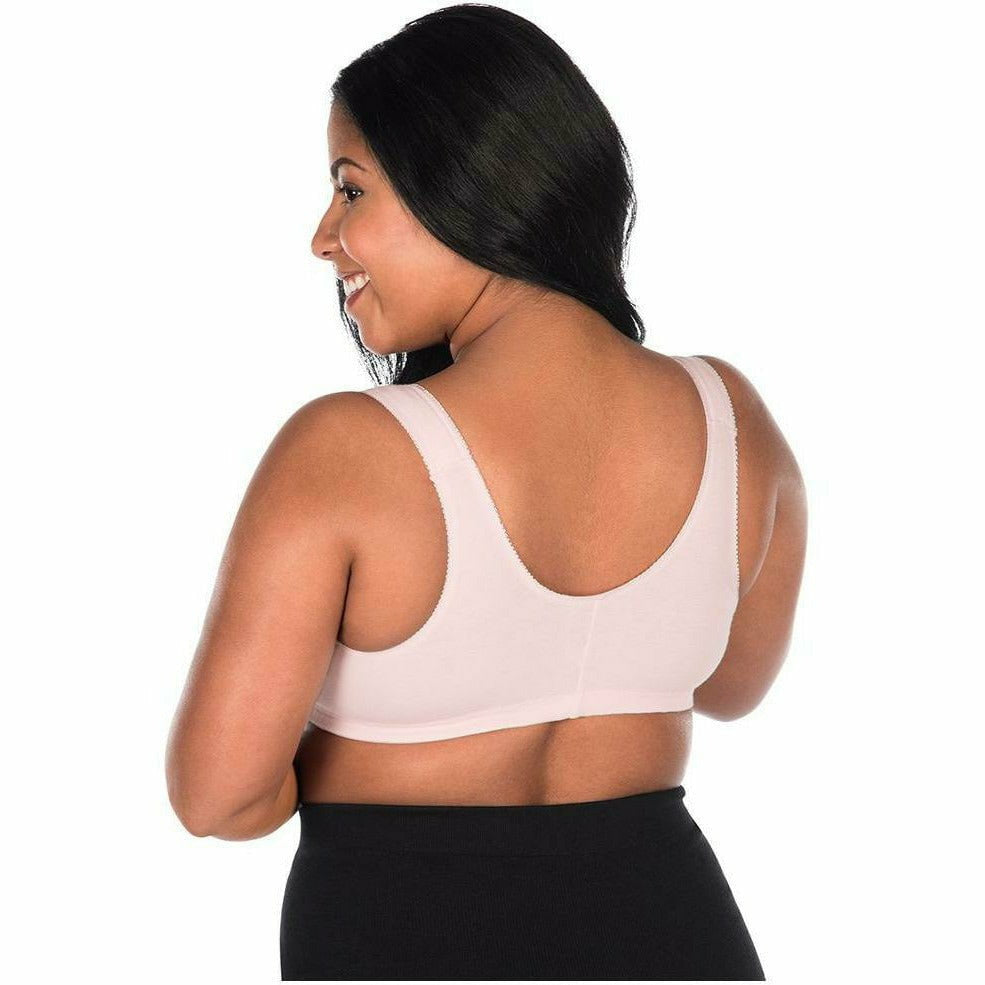 The Meryl Cotton Front-Closure Leisure Bra - Style Gallery