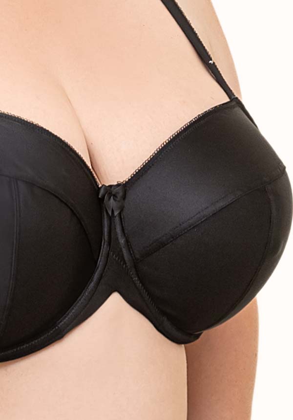 Smooth Classic Full Cup Non-Padded Underwire Everyday Bra Black