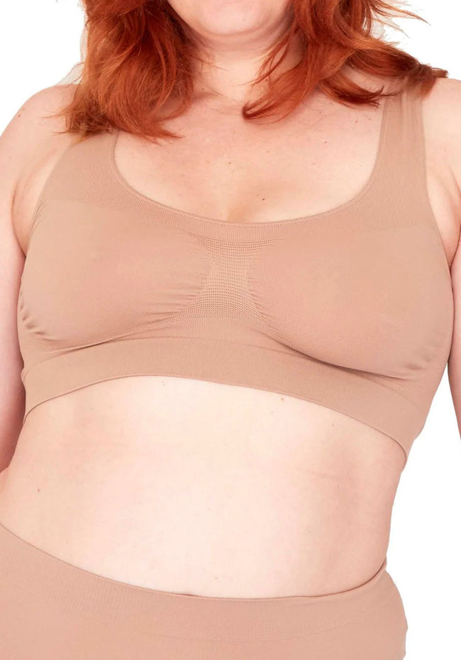 Pamela Plus Size Curvy Seam Free Comfort Bra