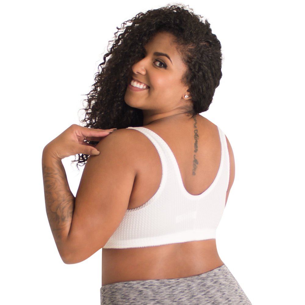 Marlene Wirefree Front Close Lounge & Sleep Bra - Style Gallery