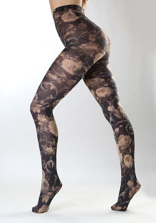 Twilight Printed Tights (Natural)