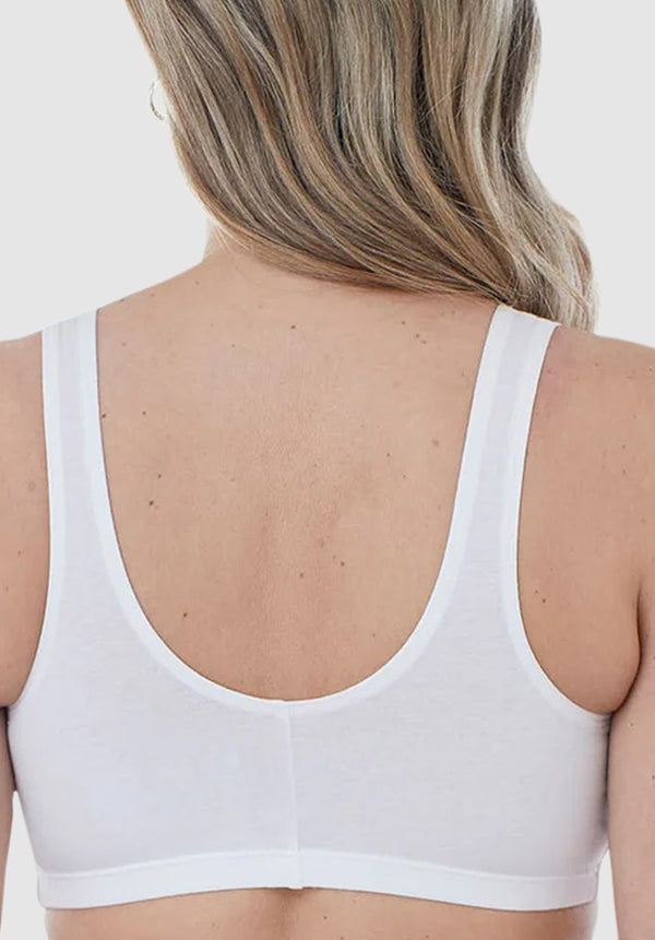 Front Close Wirefree Low-Impact Cotton Sports Bra Bestform