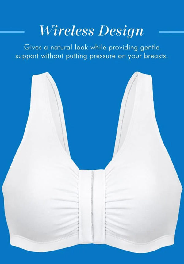 Front Close Wirefree Low-Impact Cotton Sports Bra Bestform