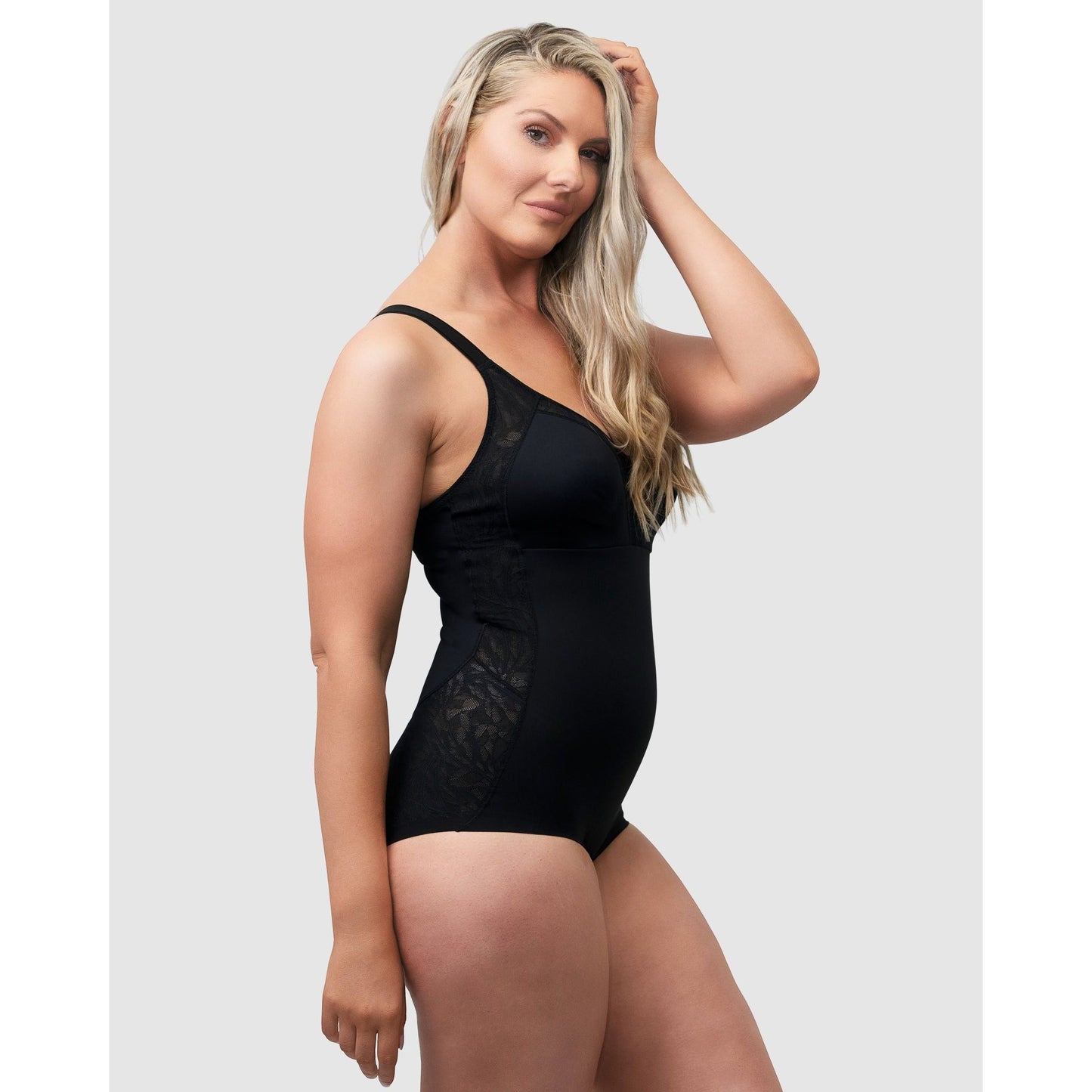 Minimiser Cup Shaping Bodysuit With Lace - Style Gallery