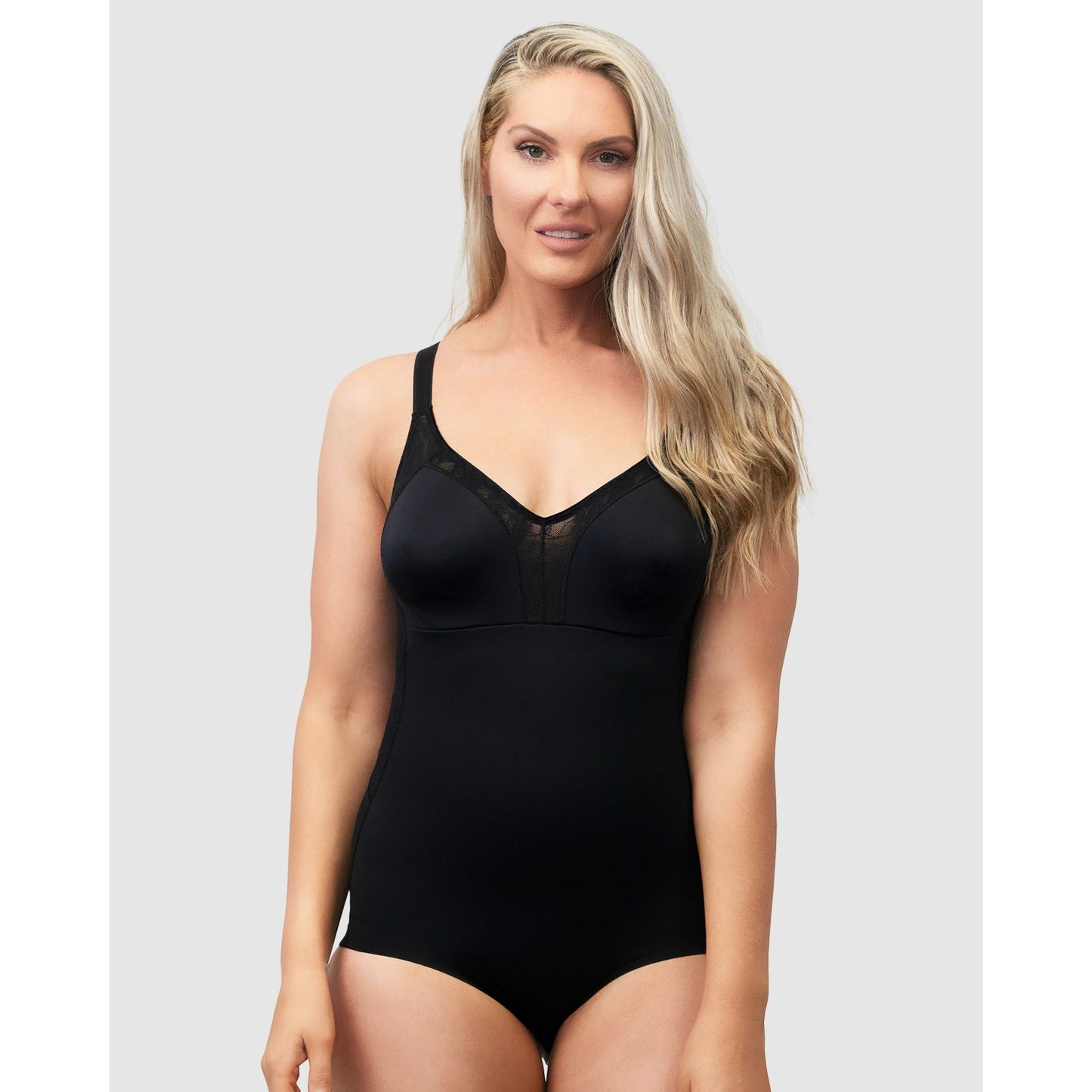Minimiser Cup Shaping Bodysuit With Lace - Style Gallery