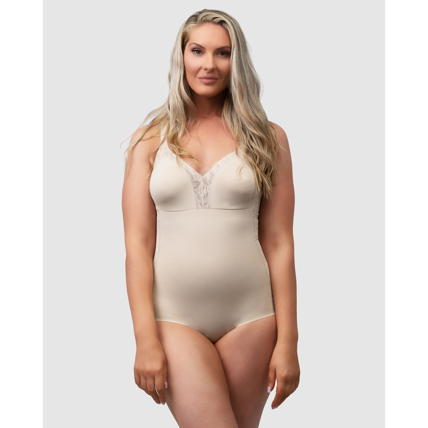 Minimiser Cup Shaping Bodysuit With Lace - Style Gallery