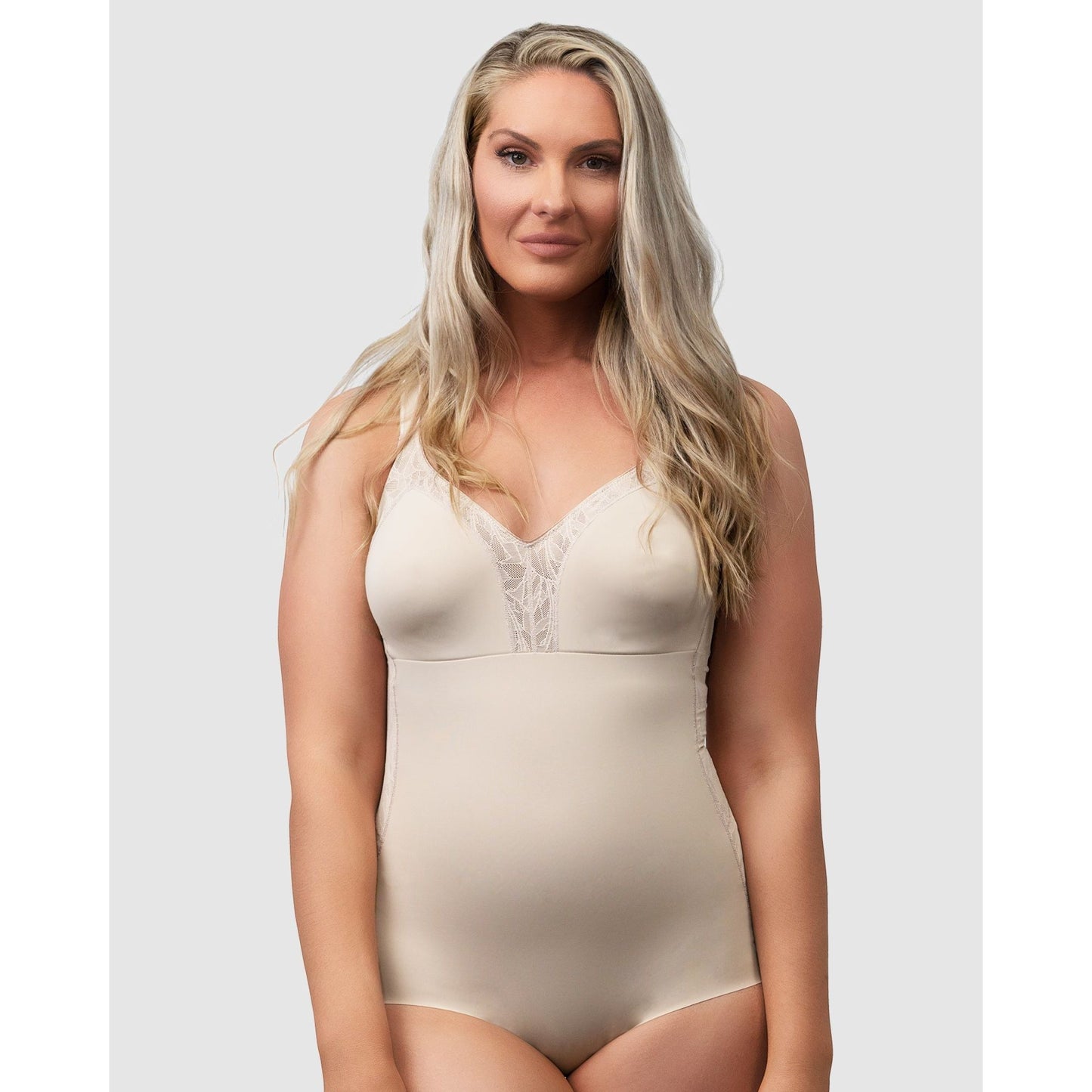 Minimiser Cup Shaping Bodysuit With Lace - Style Gallery