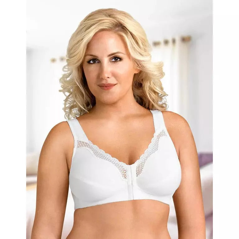 Front-Close Cotton Posture Control Bra - Style Gallery