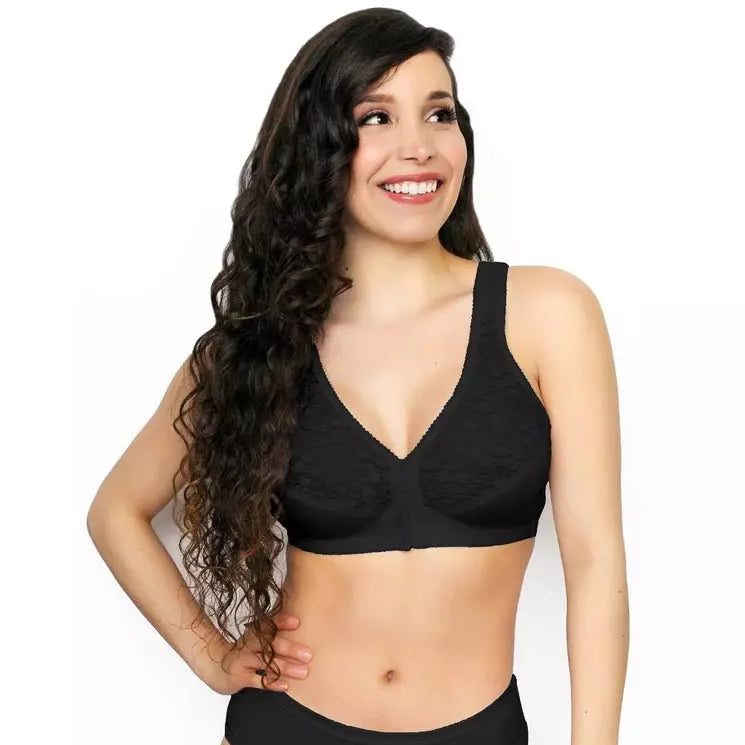 Front Close Wireless Lace Posture Bra - Style Gallery
