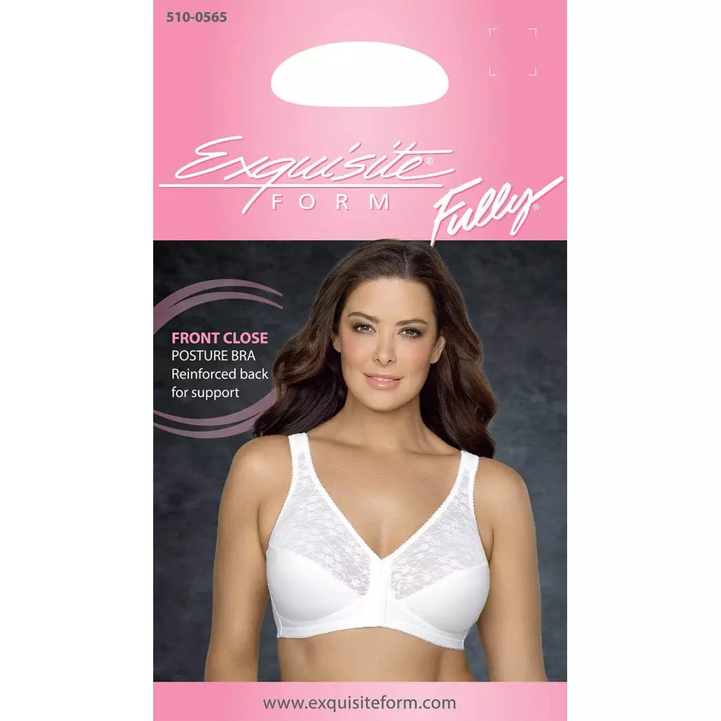 Front Close Wireless Lace Posture Bra - Style Gallery
