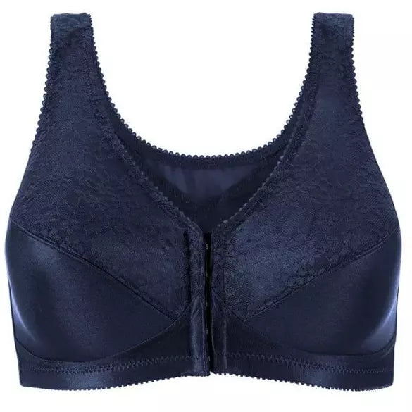 Front Close Wireless Lace Posture Bra - Style Gallery
