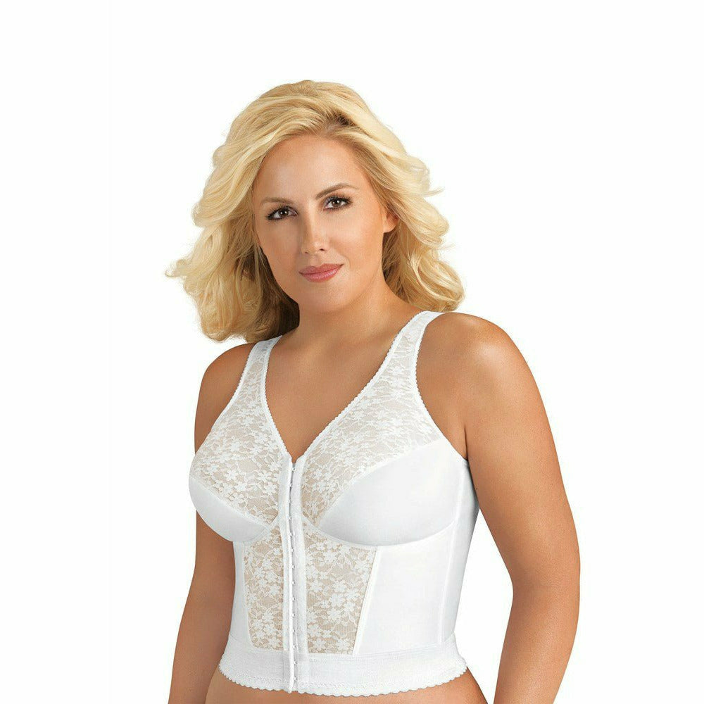Front Close Bustier Longline Posture Bra - Style Gallery
