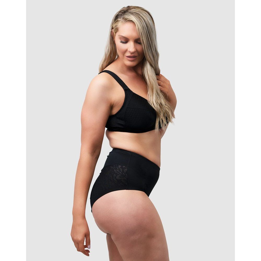Comfortable Cotton Lined Wide Strap Wirefree Bra - Style Gallery