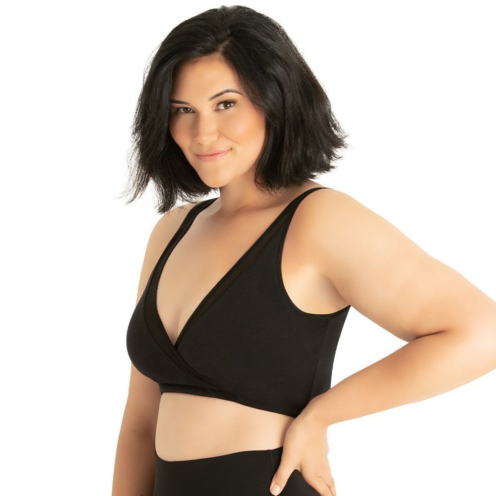 Charlene Wireless Crossover Comfort Bra - Style Gallery