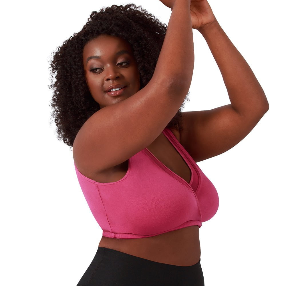 Charlene Wireless Crossover Comfort Bra - Style Gallery