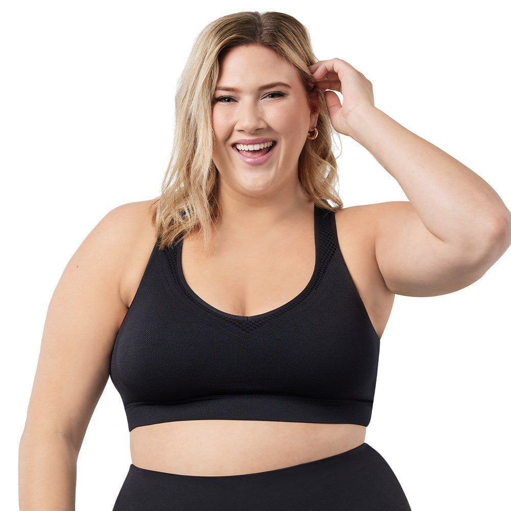 Lea Plus Size Wireless Racerback Sports Bra - Style Gallery