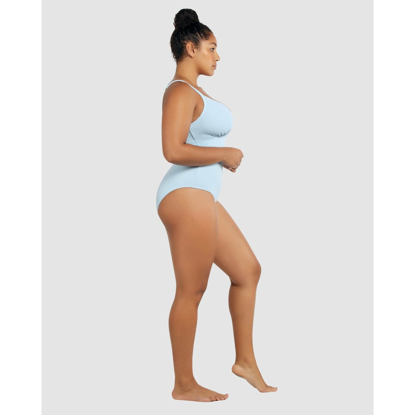 Vivien Full Bust V Neck Plunge Swimsuit - Style Gallery
