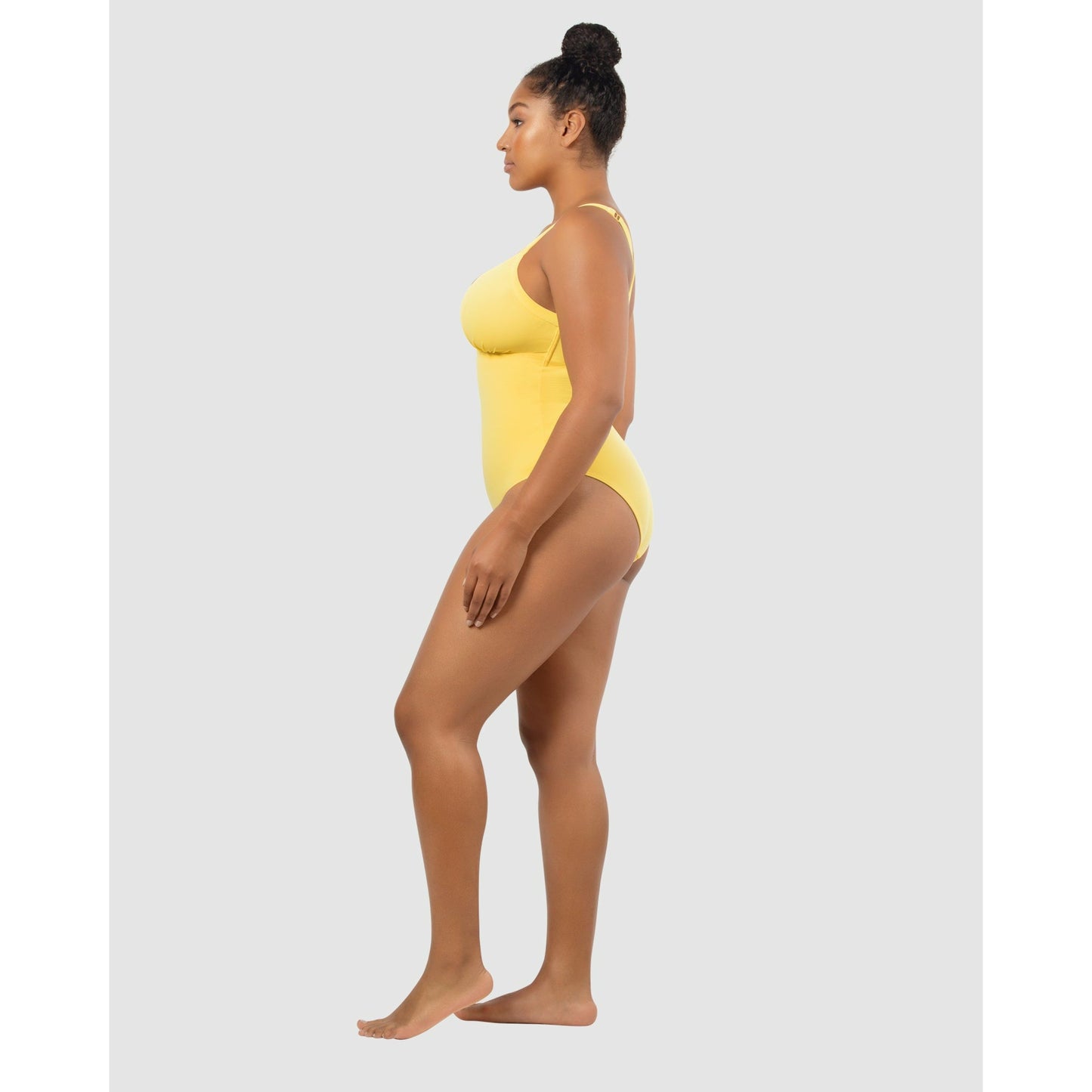 Vivien Full Bust V Neck Plunge Swimsuit - Style Gallery