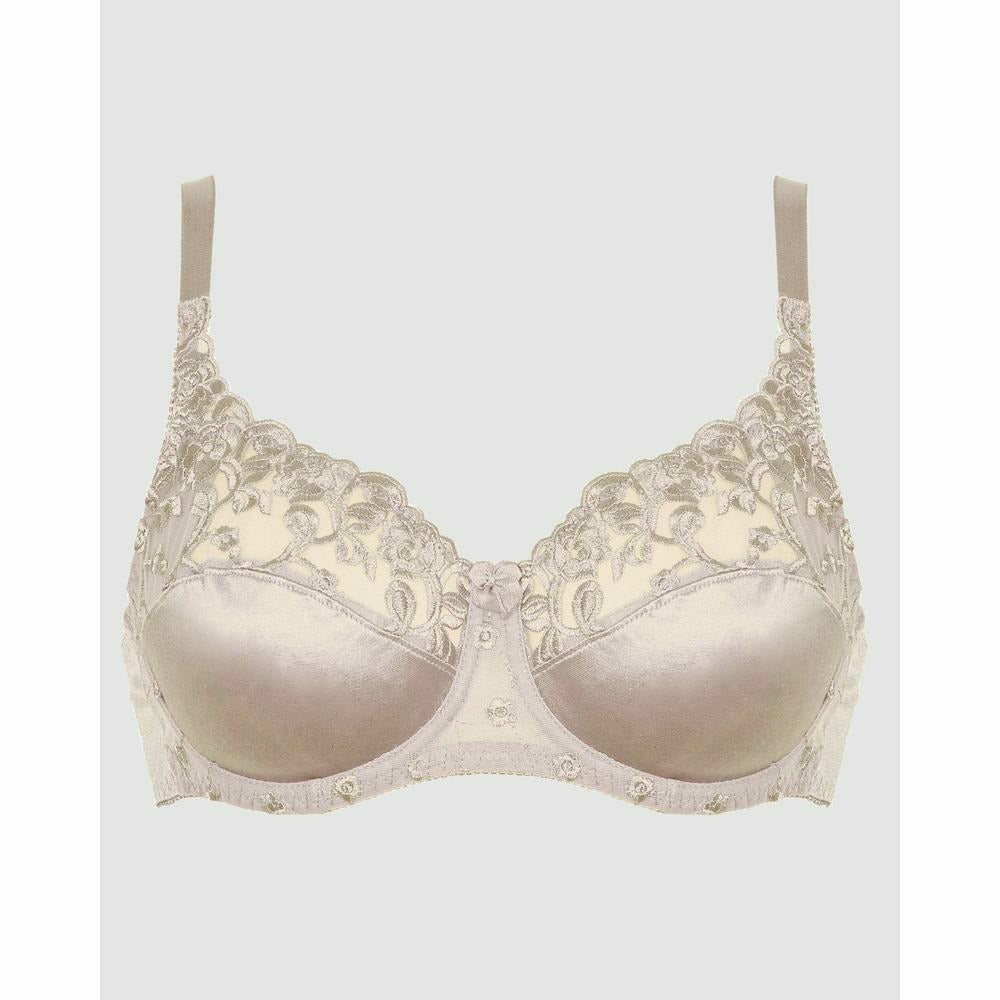 Embroidered Underwired Balconette Bra - Style Gallery