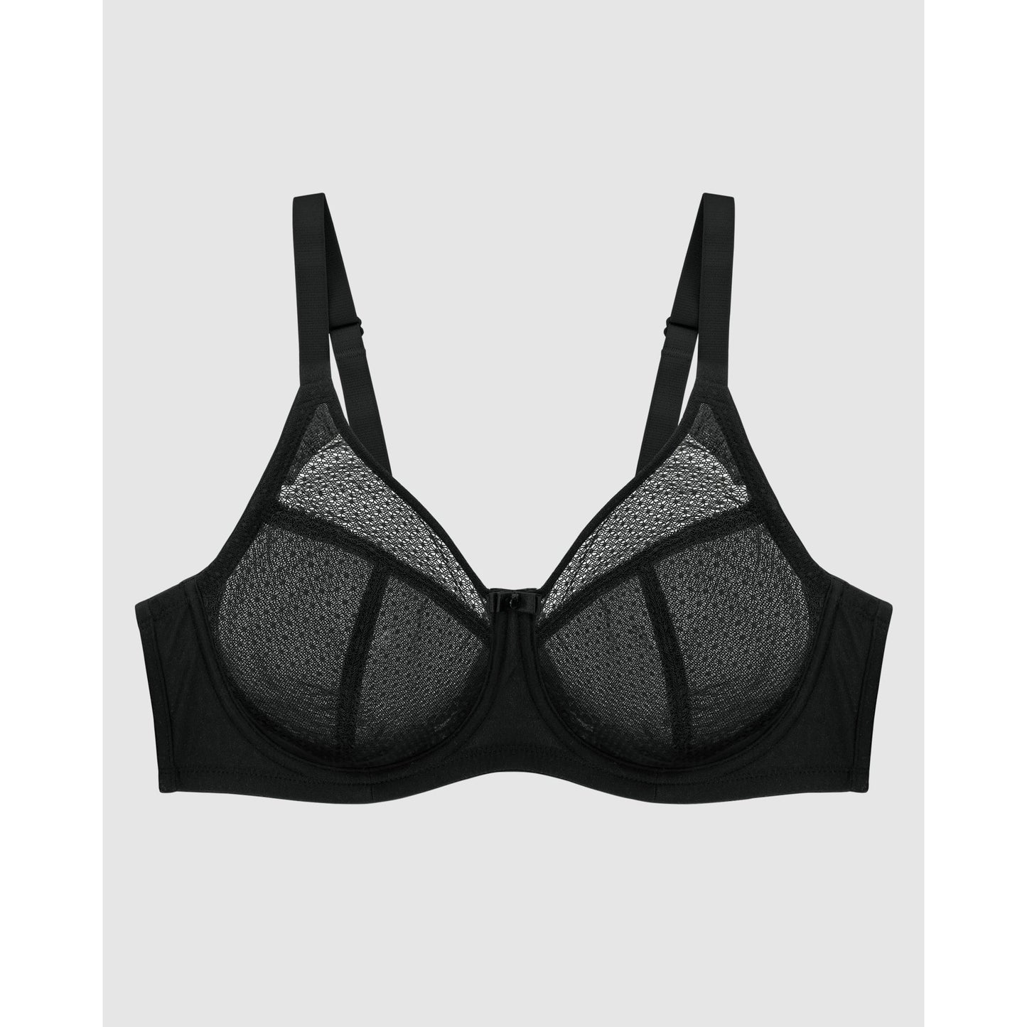 Paige Geometric Lace Unlined Wired Full Bust Bra - Style Gallery