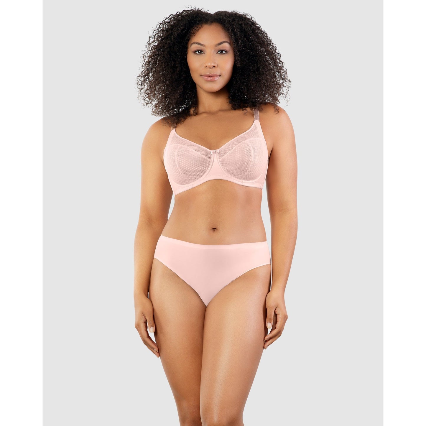 Paige Geometric Lace Unlined Wired Full Bust Bra - Style Gallery