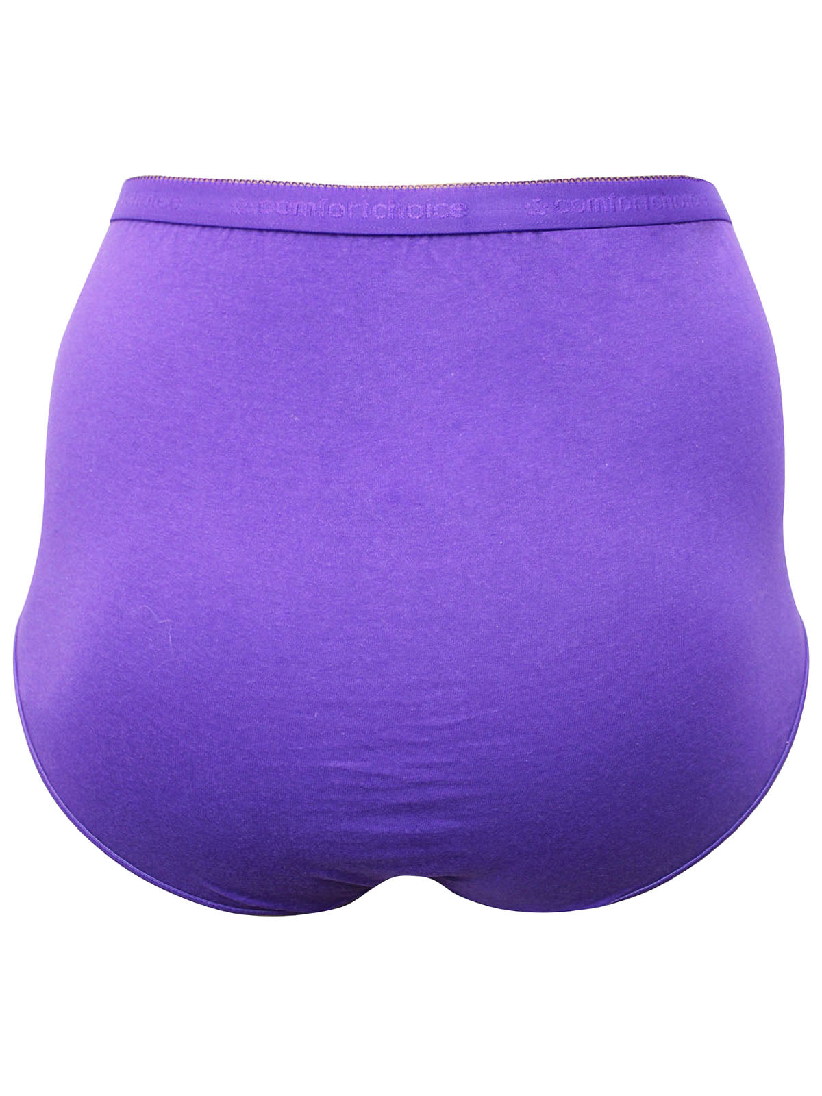 100% Cotton Pull On Full Brief Purple