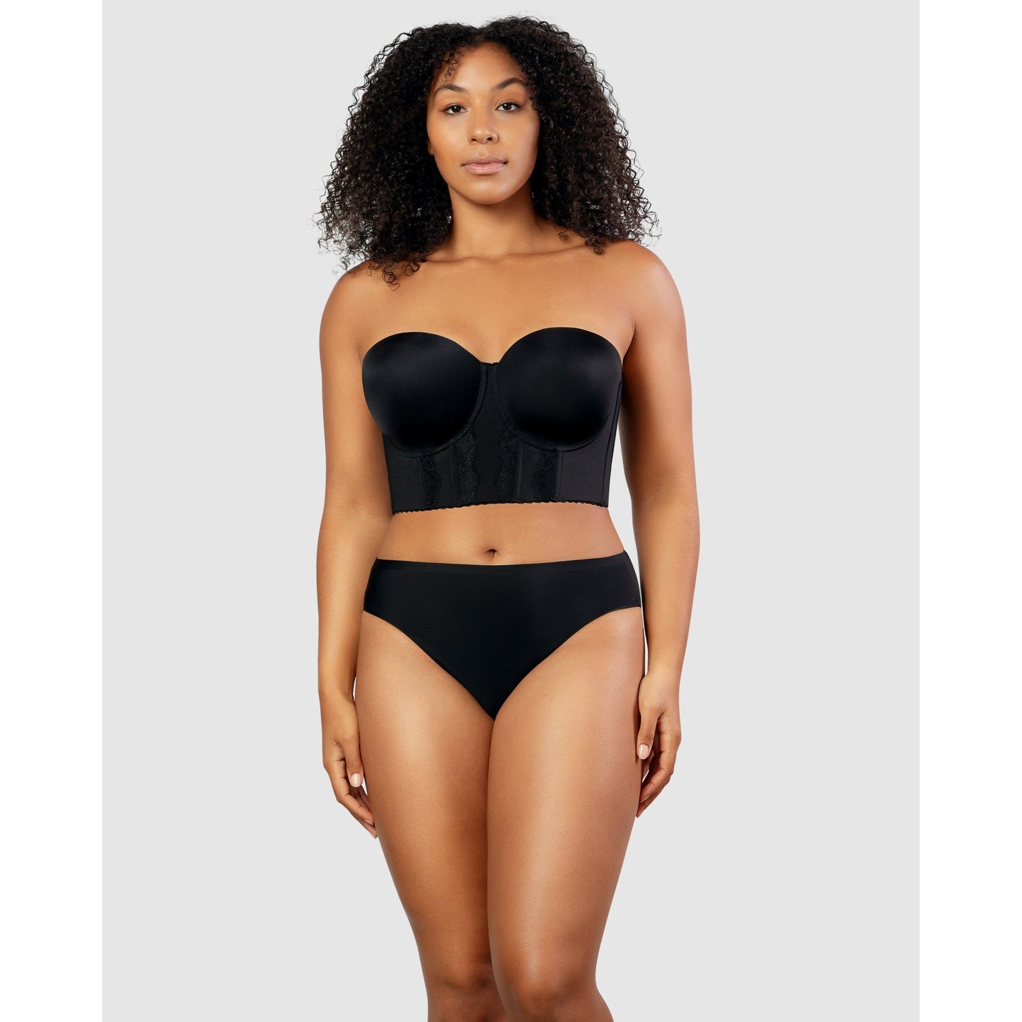 Elissa-seamless-padded-longline-strapless-bra - Style Gallery