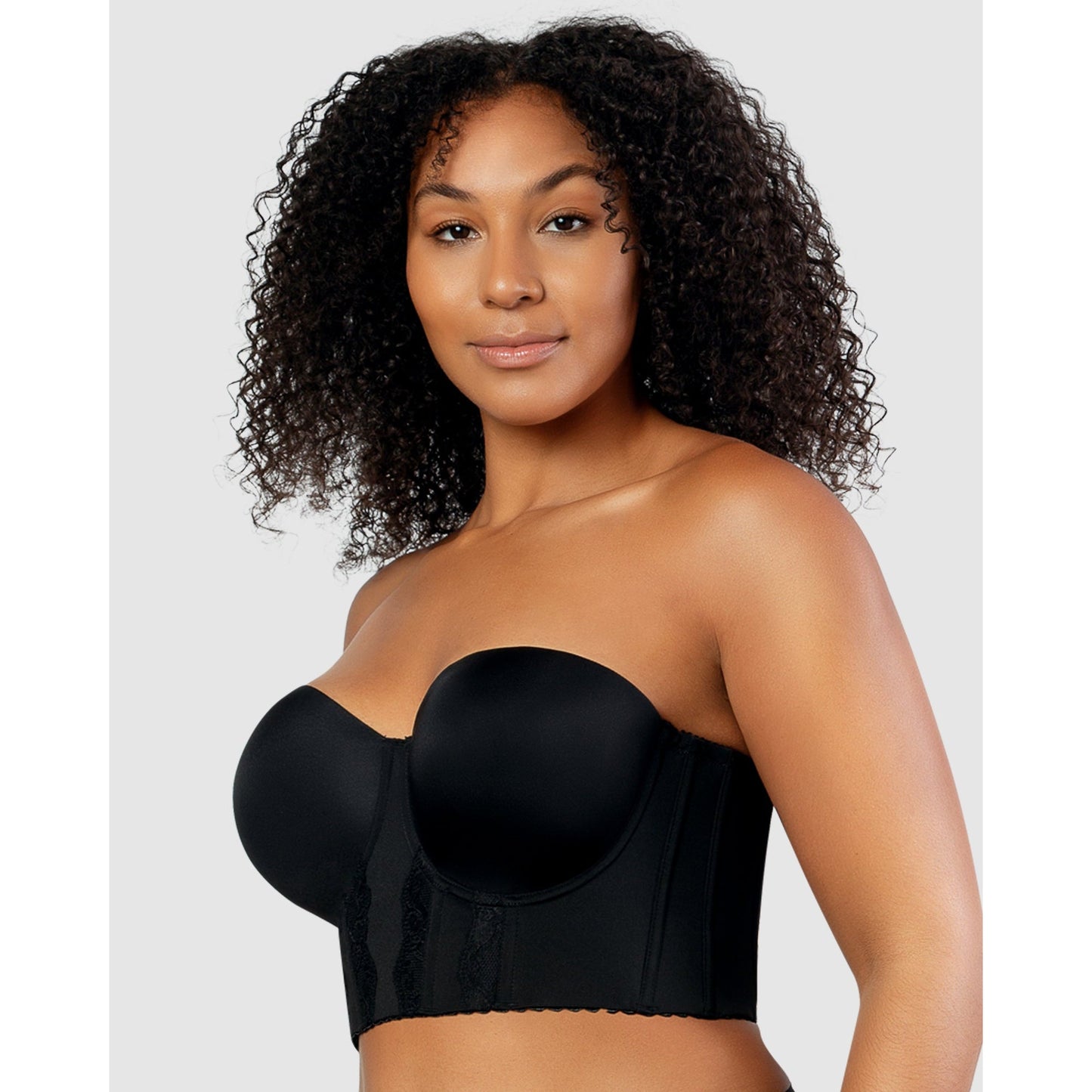 Elissa-seamless-padded-longline-strapless-bra - Style Gallery