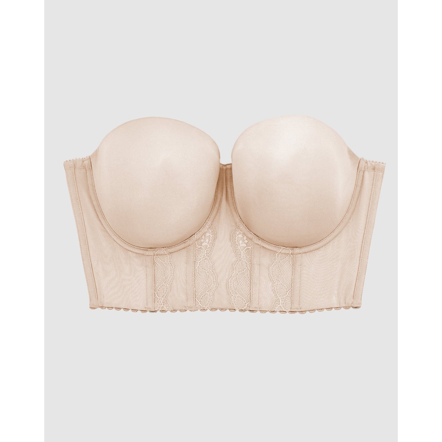 Elissa Seamless Padded Longline Strapless Bra - Style Gallery