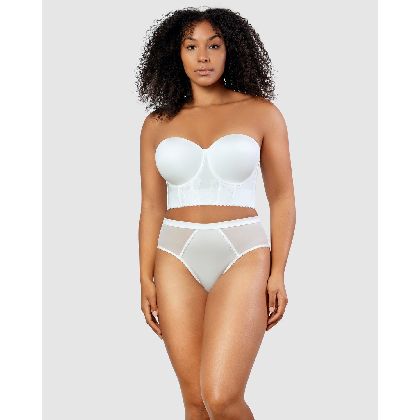 Elissa Seamless Padded Longline Strapless Bra - Style Gallery