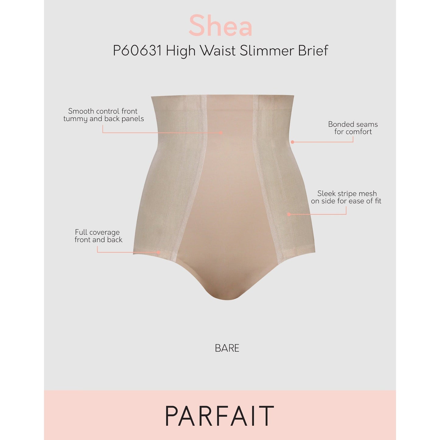 Shea Ultra High Waist Smoothing & Shaping Brief - Style Gallery