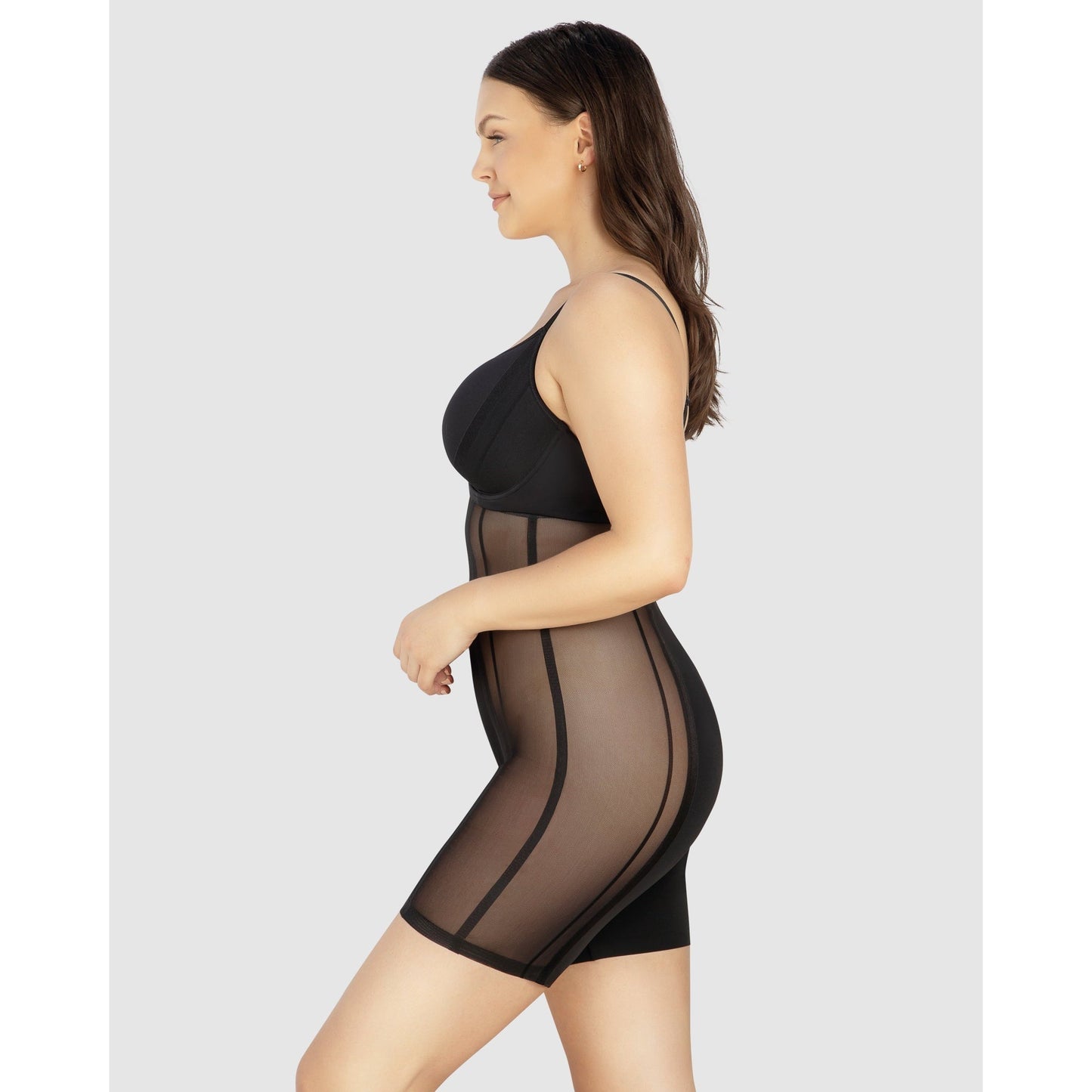 Shea Ultra High Waist Sheer Shapewear Short - Style Gallery