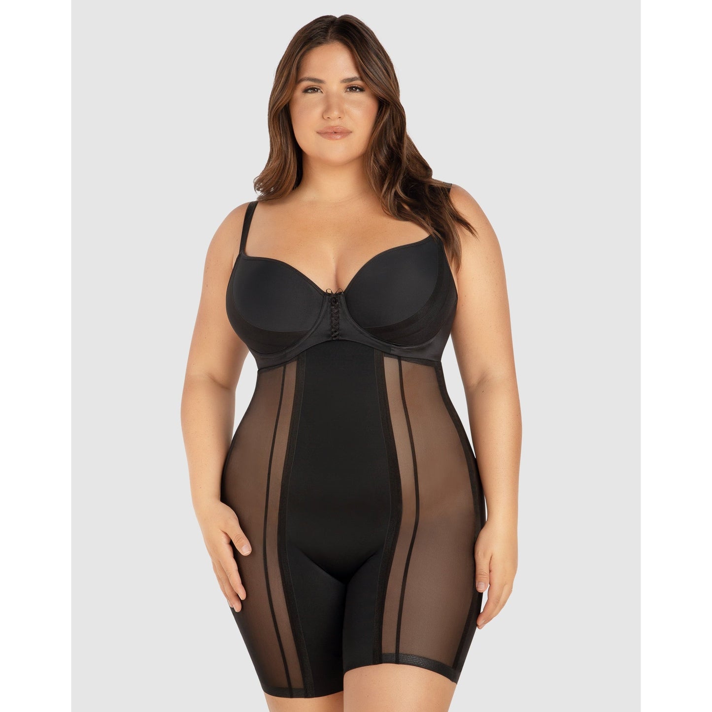 Shea Ultra High Waist Sheer Shapewear Short - Style Gallery