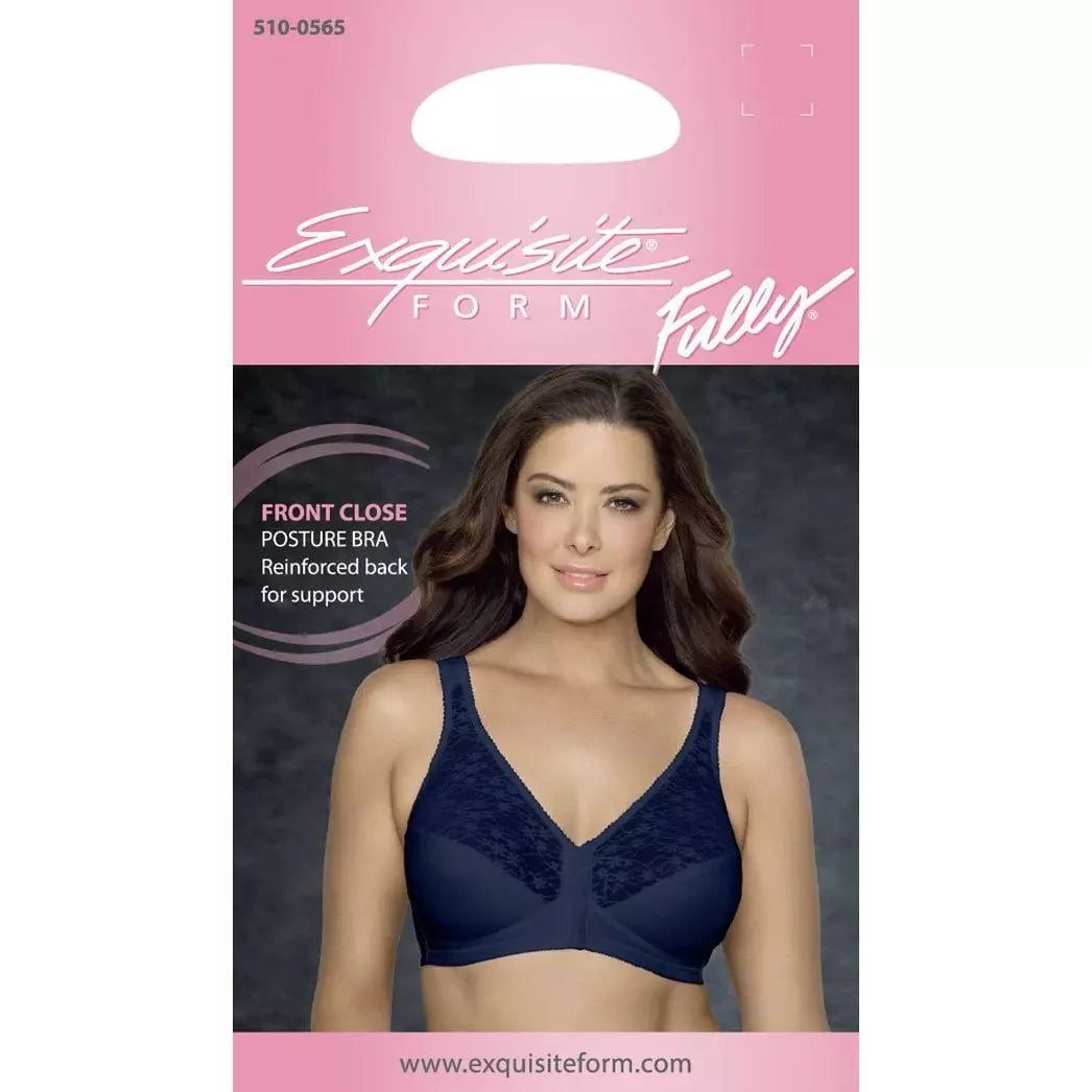 Front Close Wireless Lace Posture Bra - Style Gallery