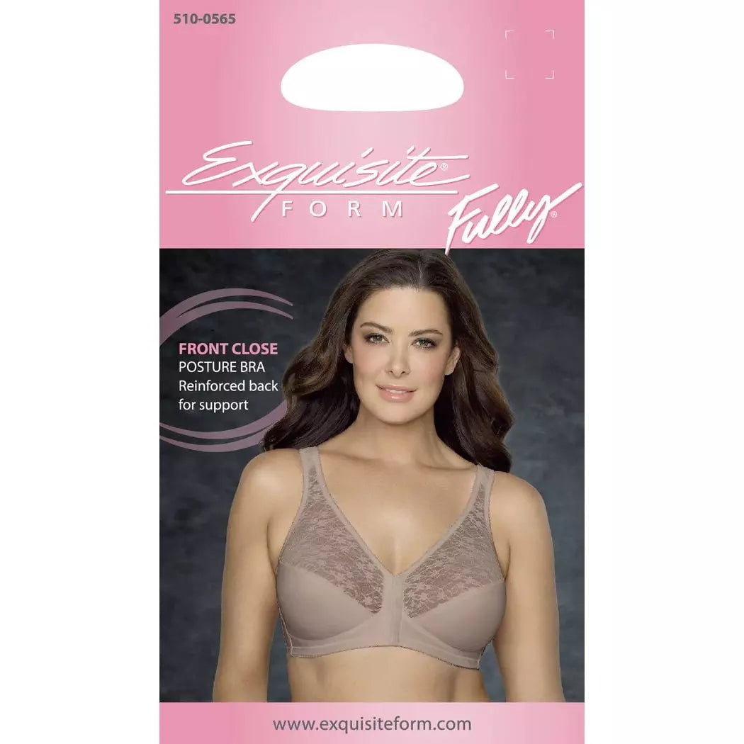 Front Close Wireless Lace Posture Bra - Style Gallery