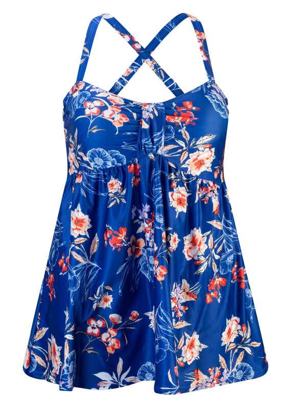 Dallas Spring Floral Swimdress with Wirefree Soft Bra D-E