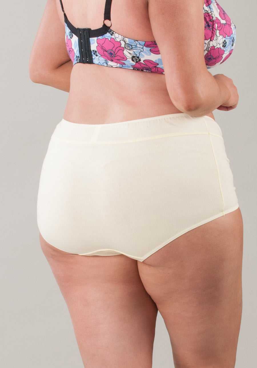 Cotton Full Brief Panty 3 Pack Yellow