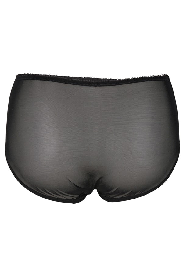Eve Total Sheer Women Lace Side Hipster Black