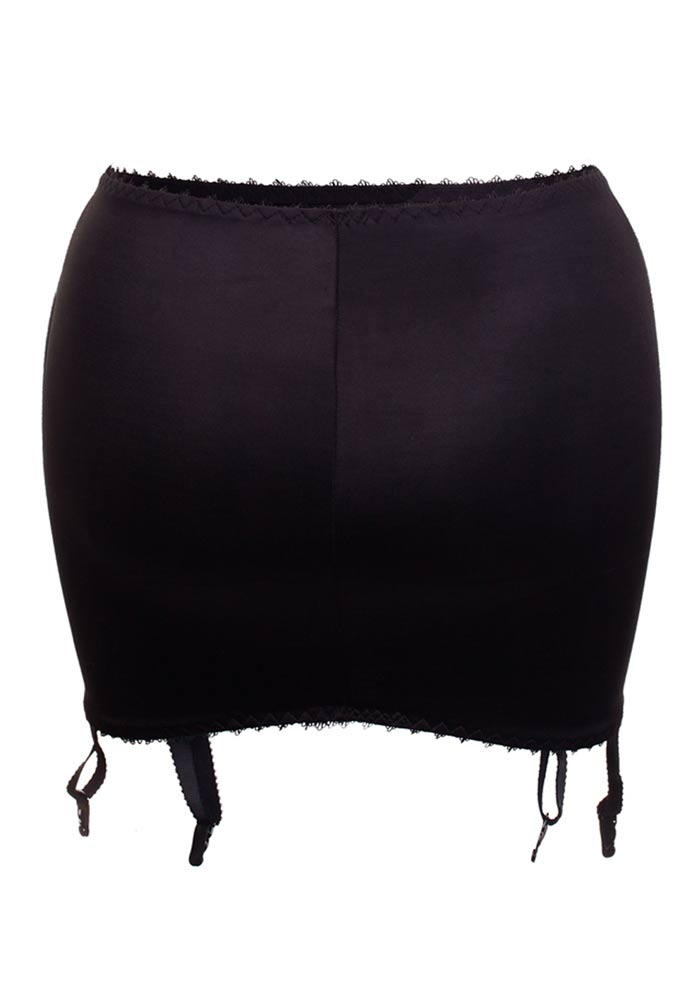 Plus Size Women Control Open Girdle Black