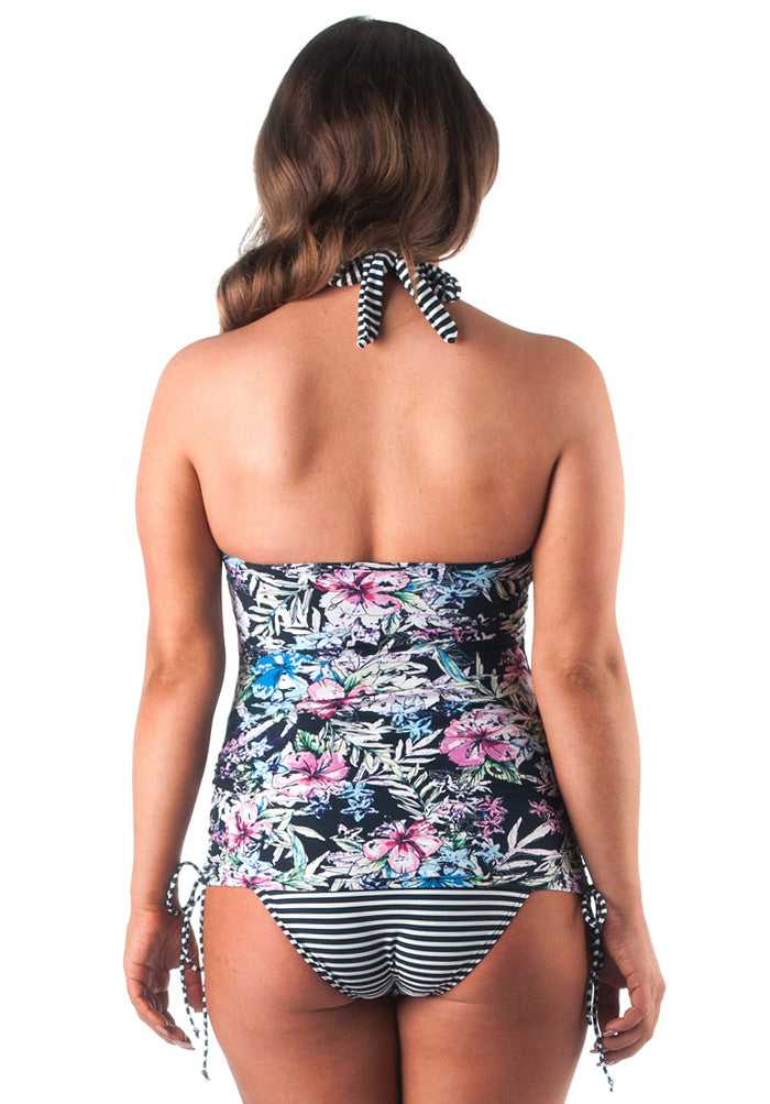 Cruise On Halter Neck Padded Bra Swimsuit