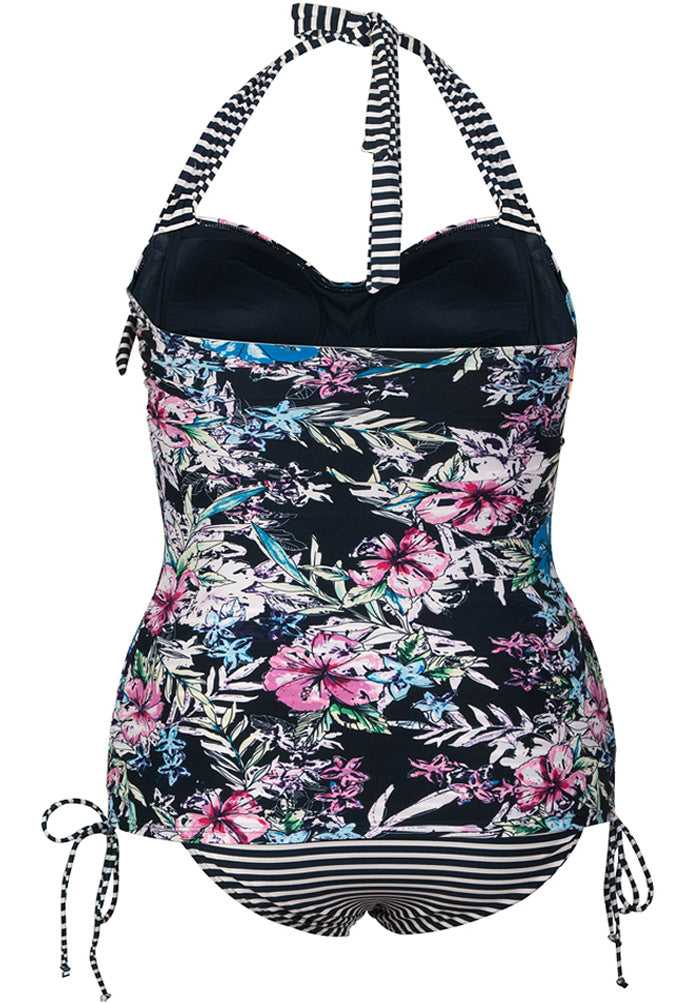 Cruise On Halter Neck Padded Bra Swimsuit