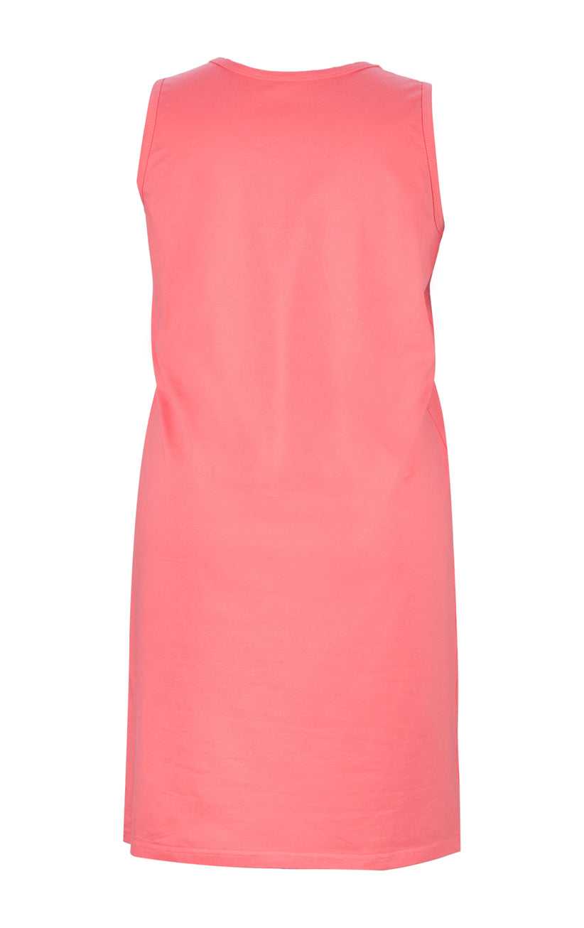 Women's Cotton Singlet Nightie Pink