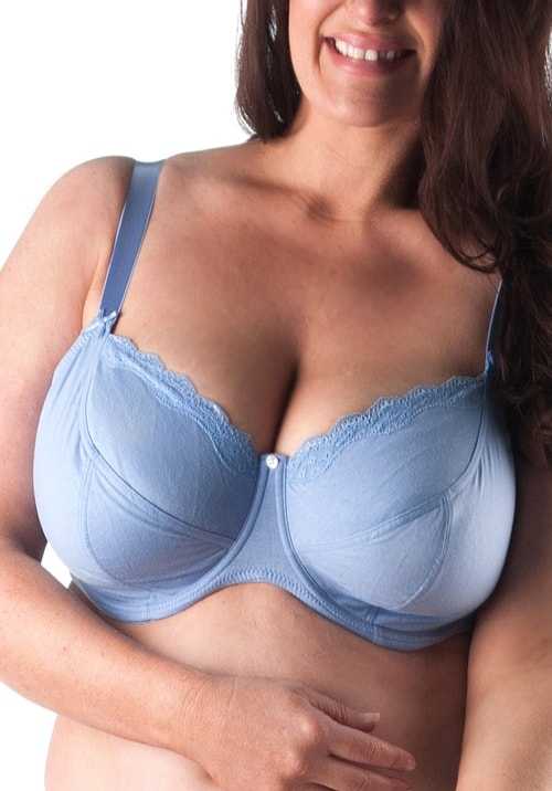 Lily Underwire Minimizer Bra White (Please Size Up)