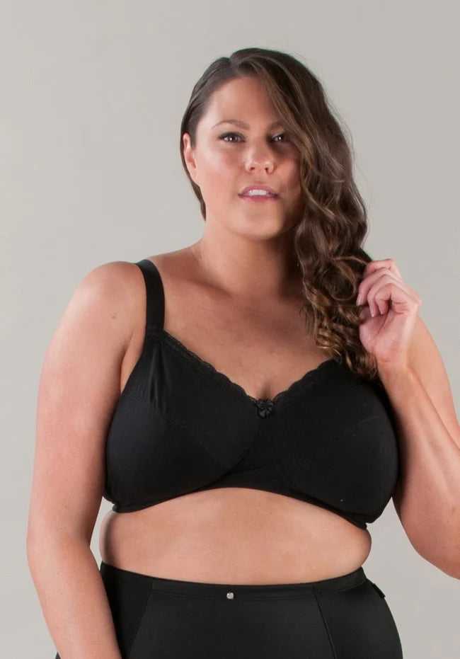 Haven Non Wired Comfy Soft Bra Black