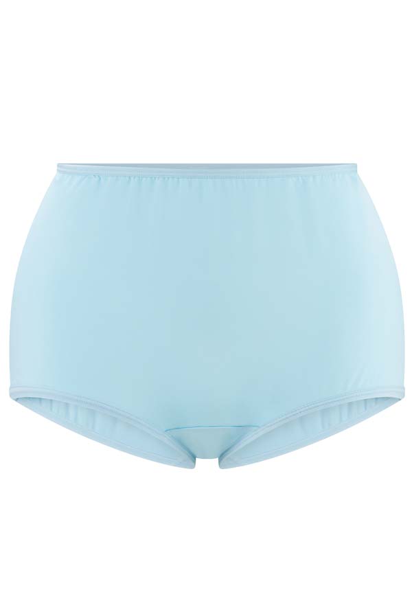Pk of 3 Ultra Soft Microfiber Full Brief (Blue)