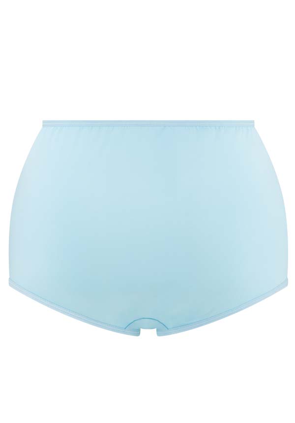 Pk of 3 Ultra Soft Microfiber Full Brief (Blue)