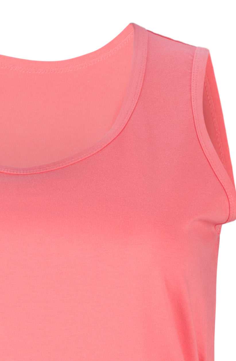 Women's Cotton Singlet Nightie Pink