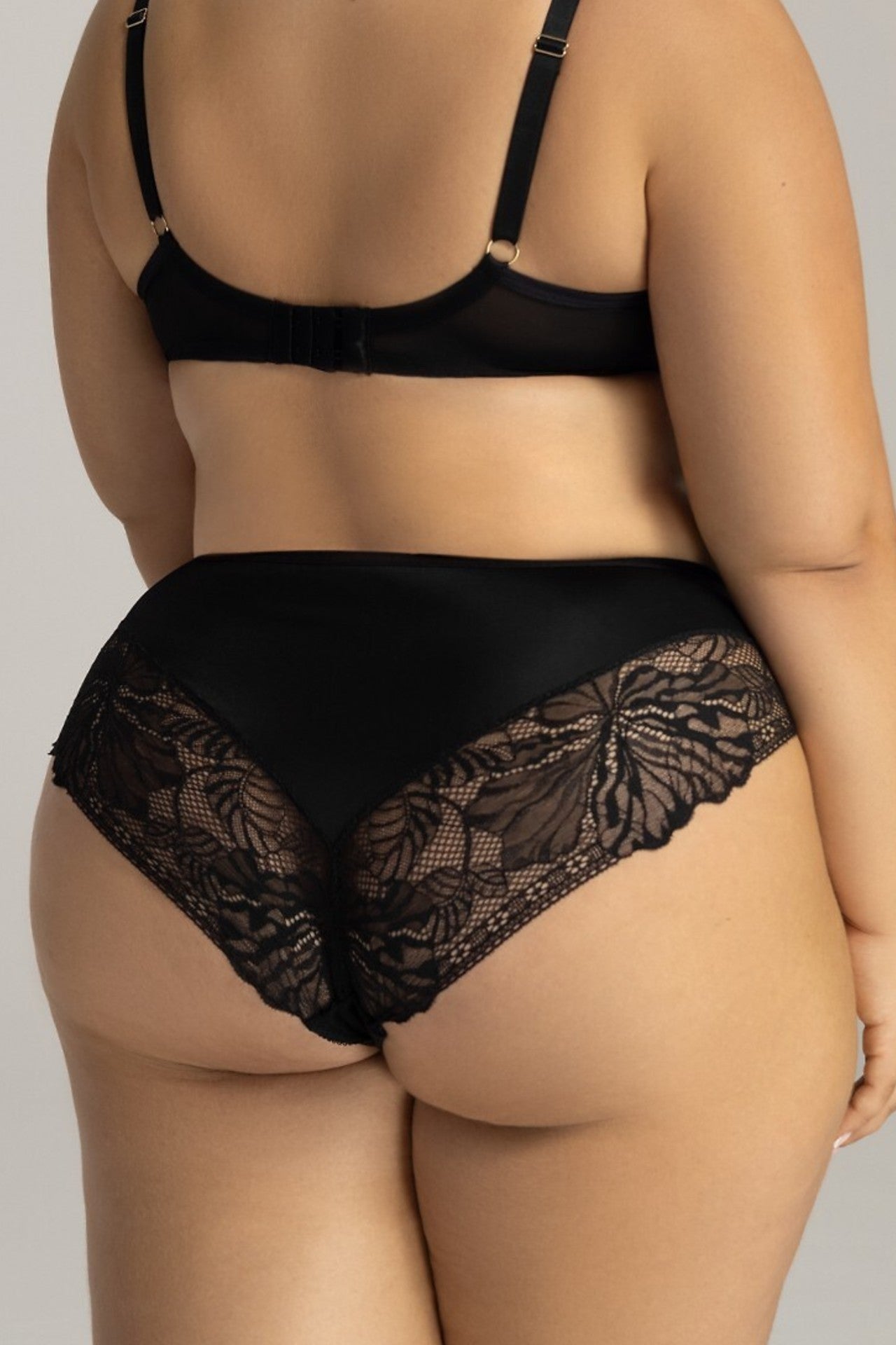 Floral Embroidered Lace Brief by Ava