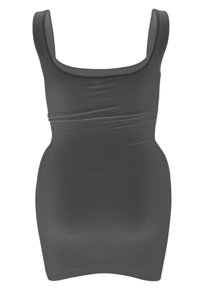 Seamless Underbust Shaping Slip Black