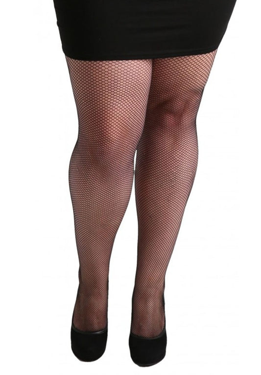 Pamela Fishnet Tights Black